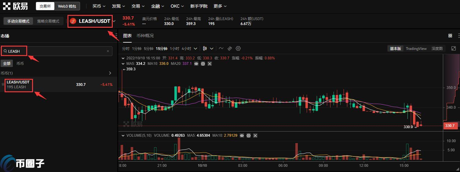 LEASH币怎么买?LEASH币买入交易教程 LEASH币怎么买?LEASH币买入交易教程