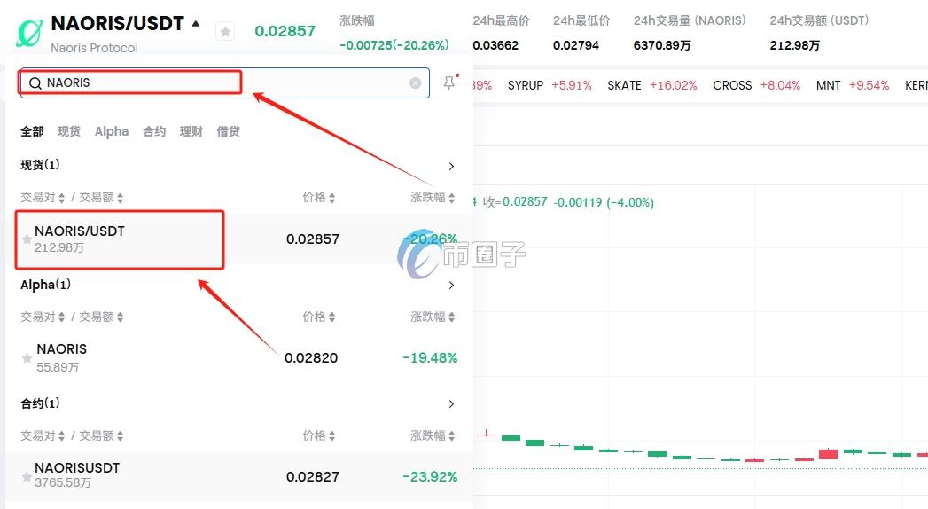 NAORIS币怎么交易?NAORIS币买卖交易详细教程 NAORIS币怎么交易?NAORIS币买卖交易详细教程