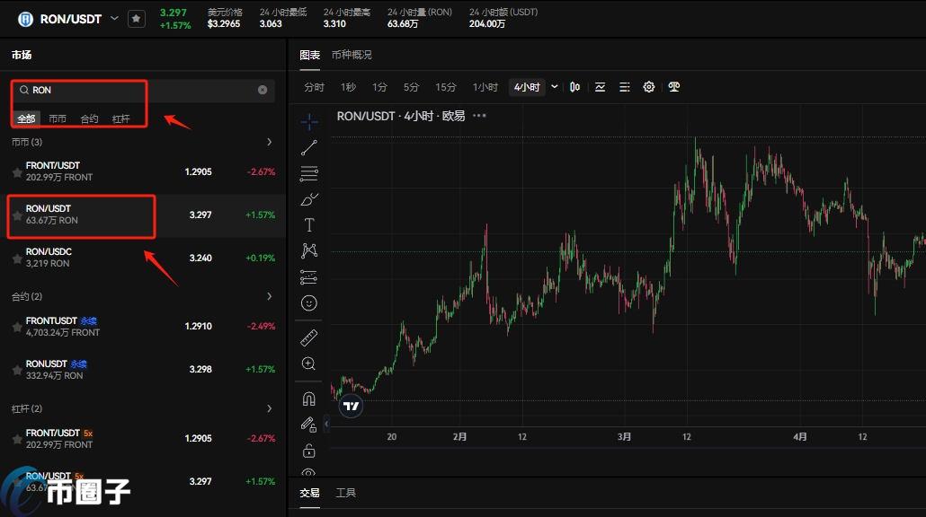 RON币怎么获得？RON币买入获得详细教程