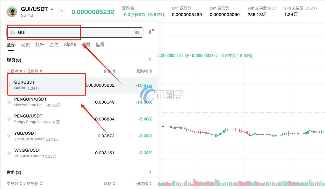 GUI币在哪里交易？GUI币新手交易全教程