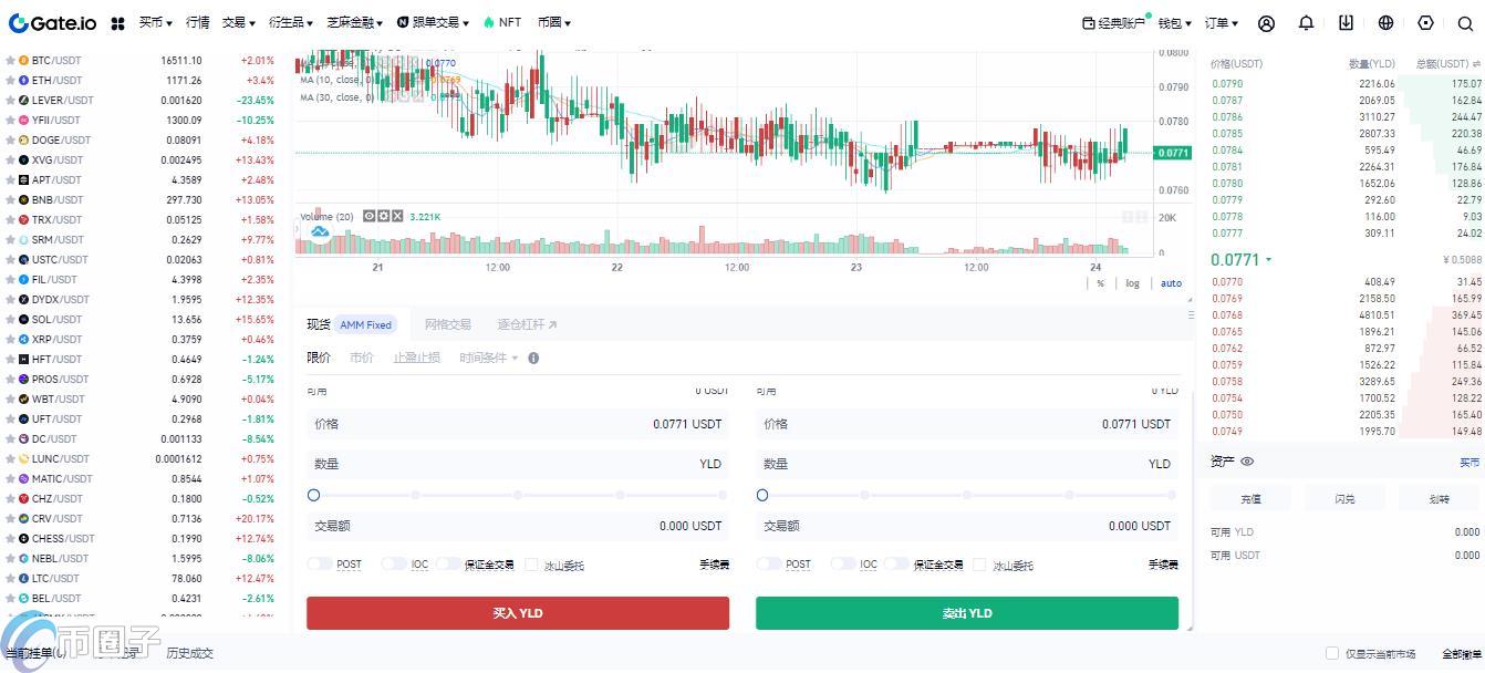 YLD币在哪里交易？怎么交易？