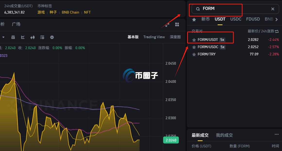 FORM币在哪买?怎么买? FORM币在哪买?怎么买?