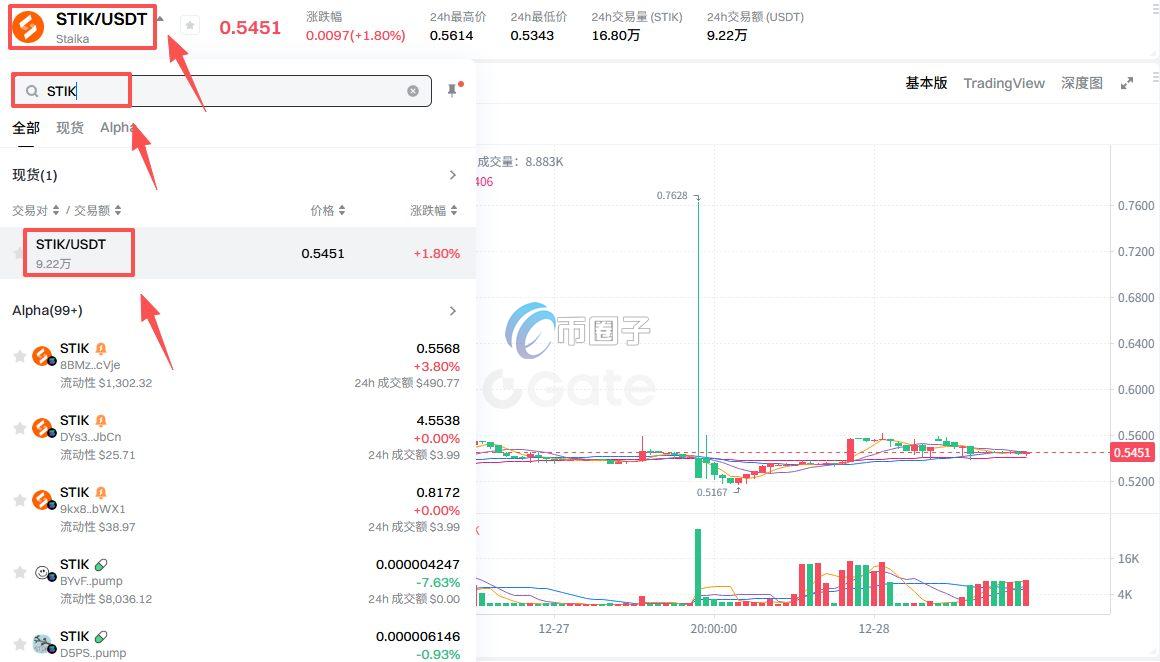 STIK币怎么买？Staika/STIK币买入交易教程