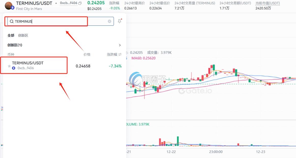 TERMINUS币在哪个交易所交易? TERMINUS币在哪个交易所交易?