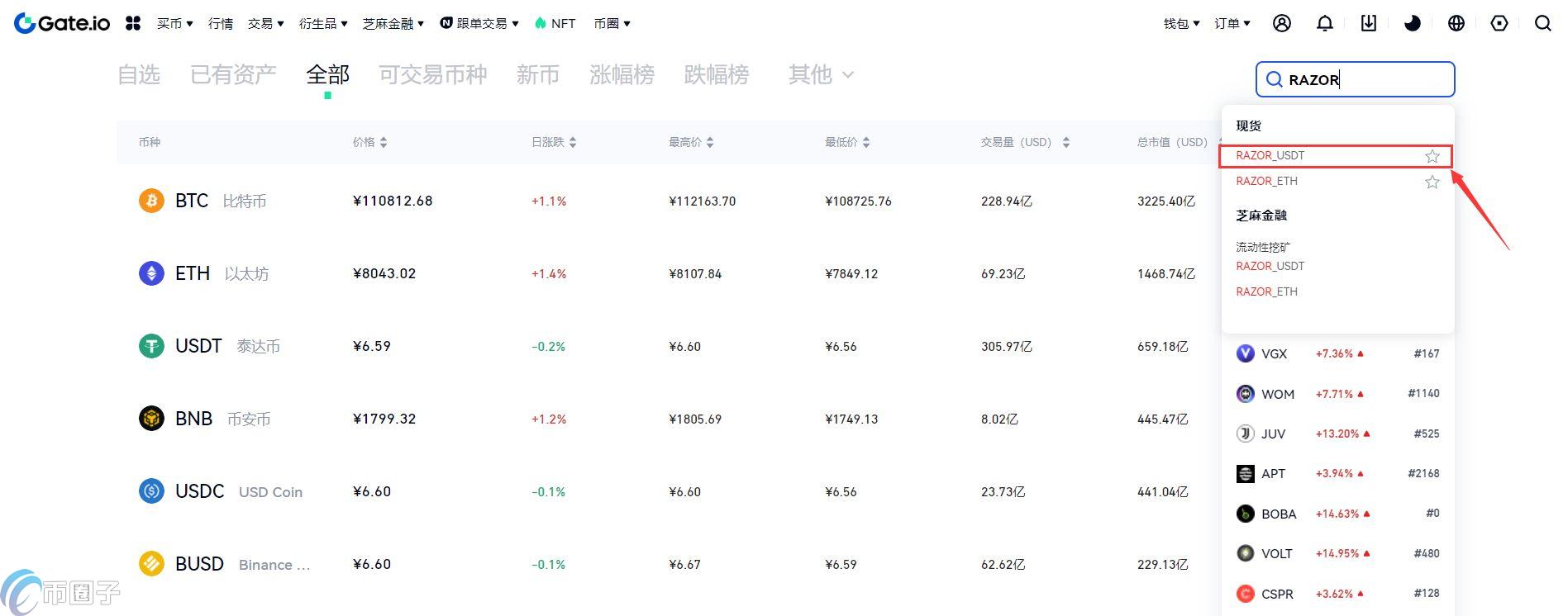 RAZOR币在哪里交易?怎么买? RAZOR币在哪里交易?怎么买?