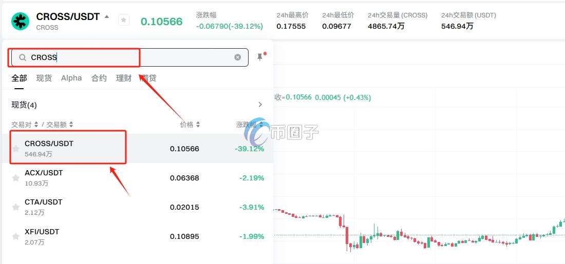 CROSS币在哪个平台交易?CROSS币买卖交易详细教程图文版 CROSS币在哪个平台交易?CROSS币买卖交易详细教程图文版