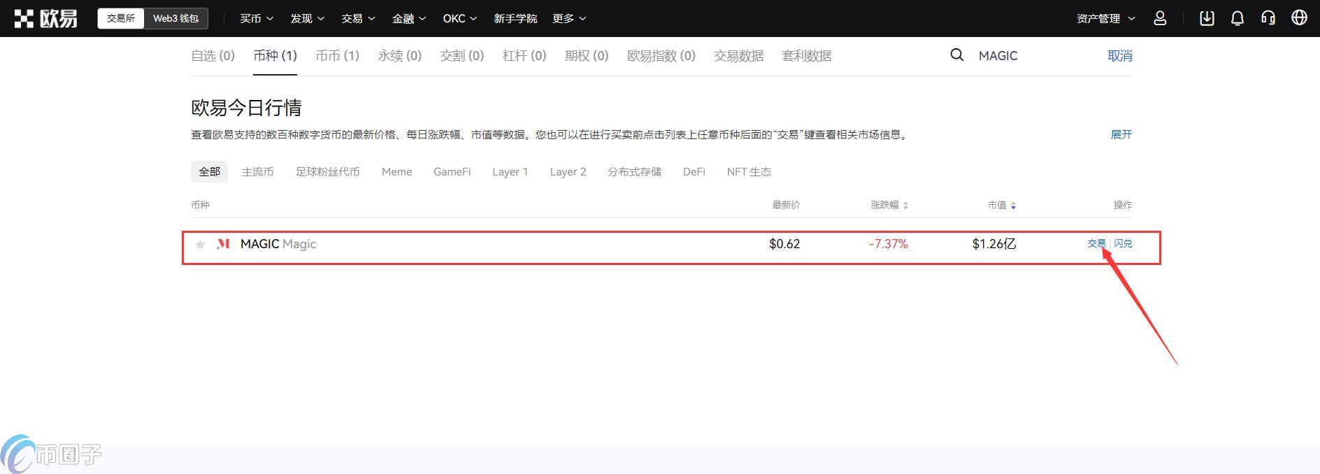 MAGIC币怎么买？MAGIC币买卖交易全教程