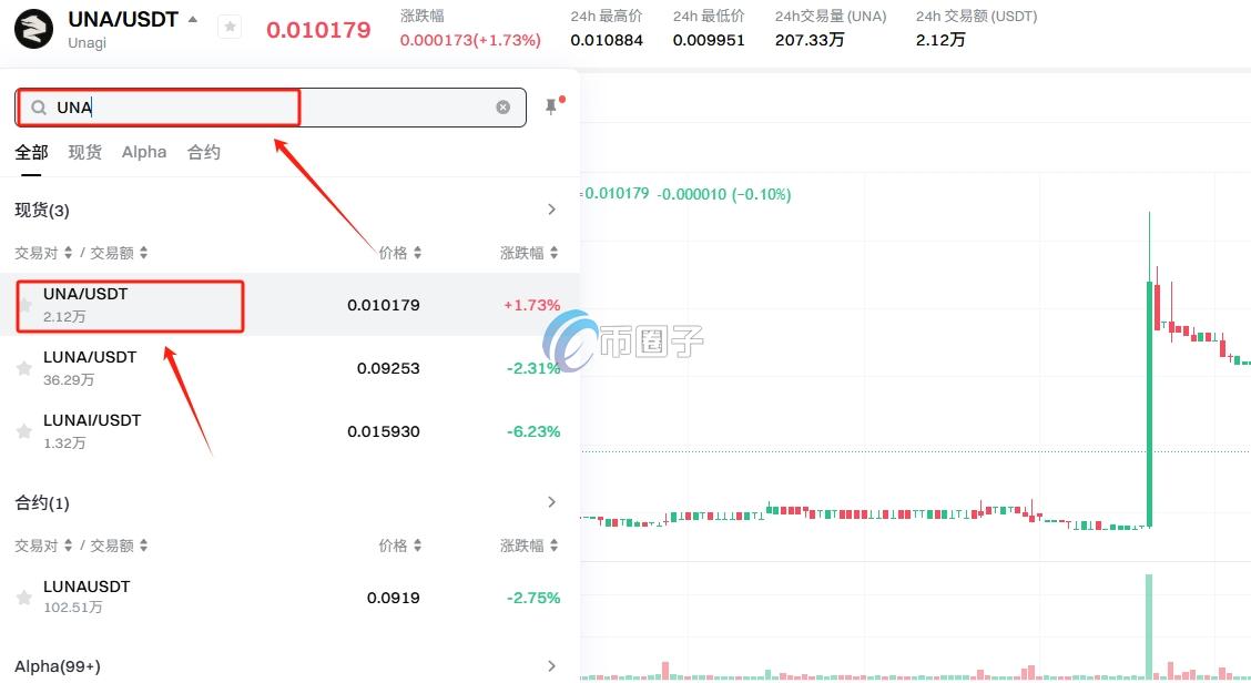 UNA币在哪里交易？UNA币买卖交易新手教程