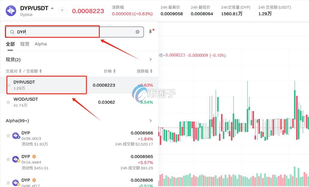 DYP币在哪里交易？DYP币买卖交易新手教程