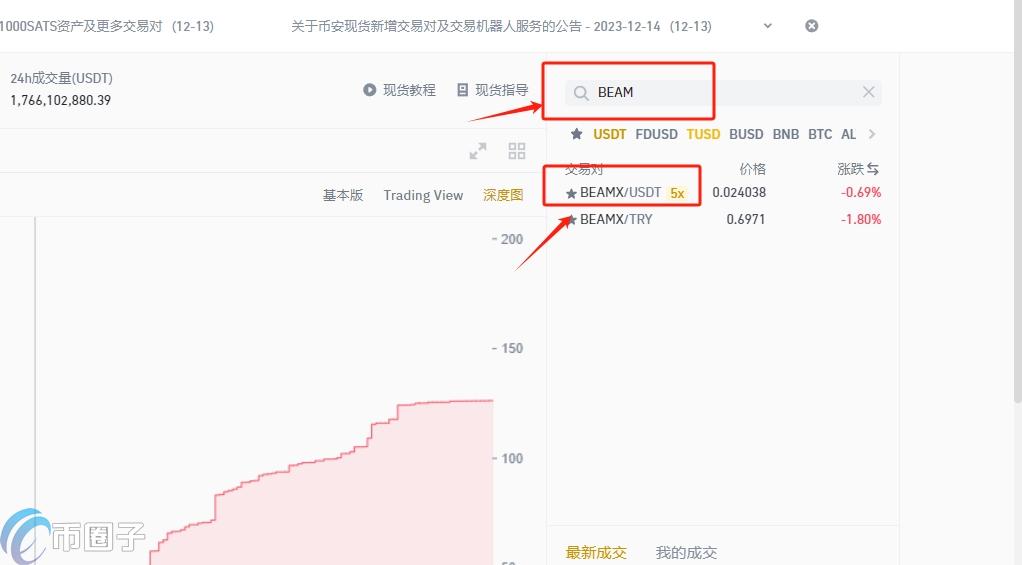 BEAM币怎么交易？BEAM币买卖交易教程