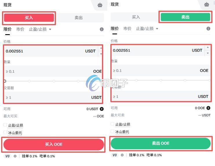 OOE币怎么买？OOE币买入交易教程