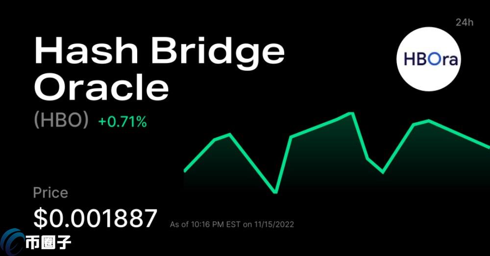 HBO币历史最高价格和最低价格多少钱？