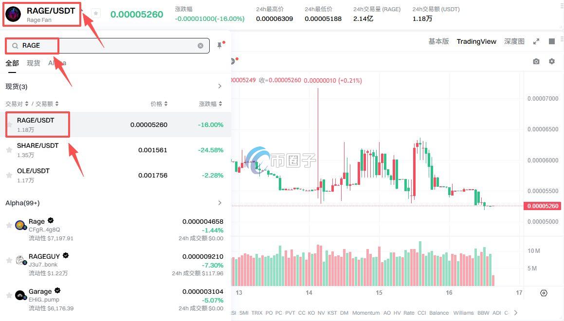RAGE币在哪里交易？怎么买？
