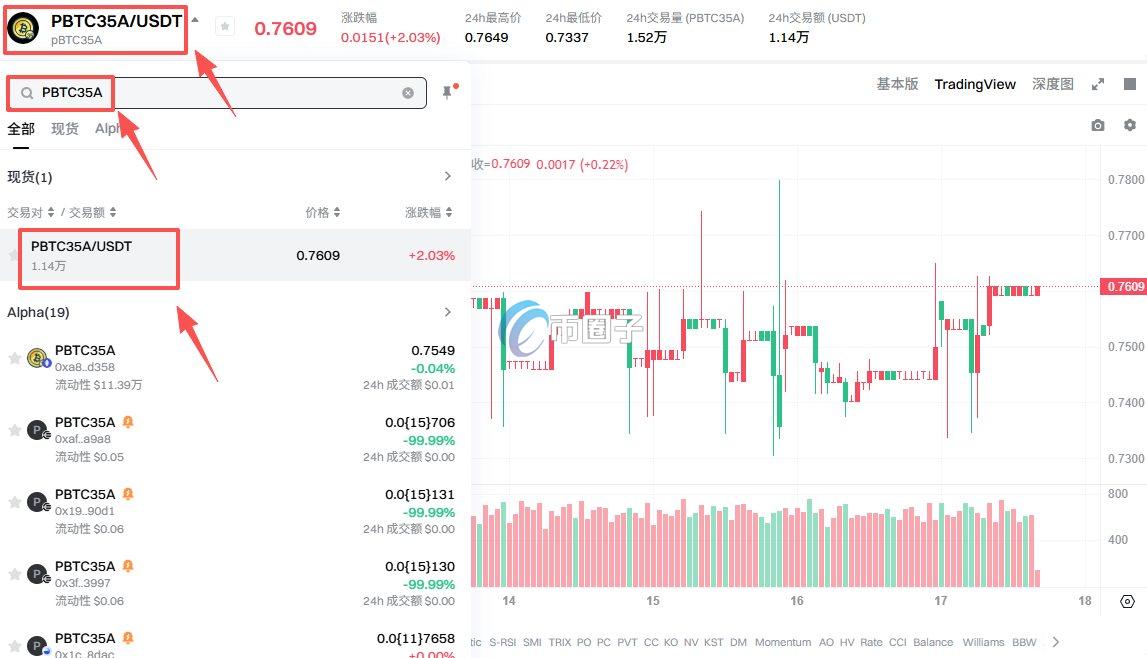 PBTC35A币在哪里交易？怎么交易？