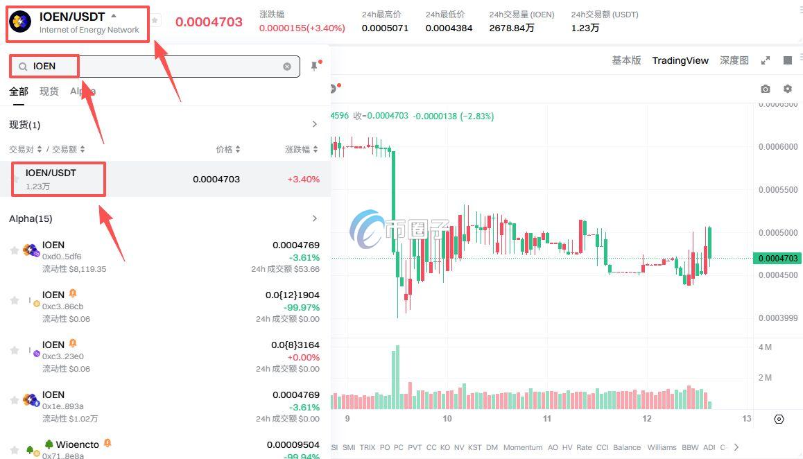 IOEN币怎么买?IOEN币买入交易教程 IOEN币怎么买?IOEN币买入交易教程