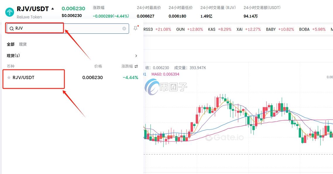 RJV币在哪个交易所能交易？怎么交易？