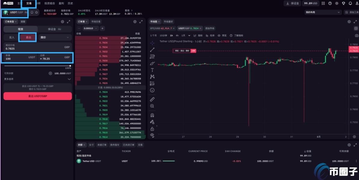 Kraken怎么把U换成法币？Kraken USDT转法币全流程