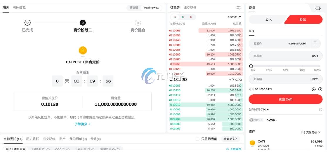币圈新币怎么集合竞价交易？新币集合竞价交易教程