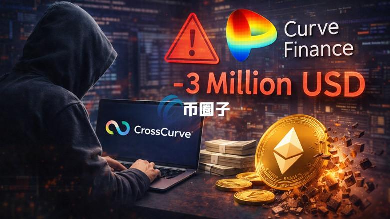 跨链桥协议CrossCurve被黑损失约300万美元 CEO Boris Povar公布被盗代币钱包地址
