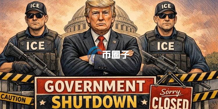 预测市场Polymarket数据：美国停摆机率从80%暴跌至40+%