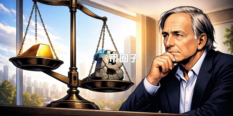 桥水基金达利欧再度质疑比特币避险功能：世界上只有一种黄金！央行仍倾向黄金