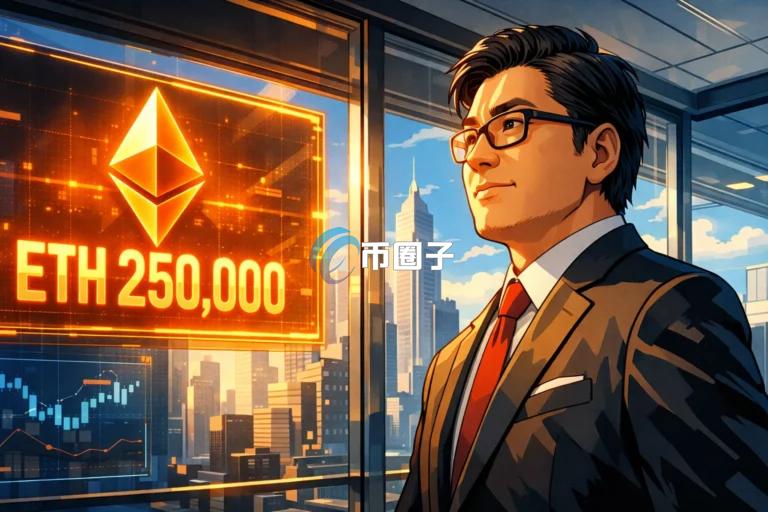 Bitmine董事长Tom Lee：以太坊上看25万美元 市值有望超越美股七子总和