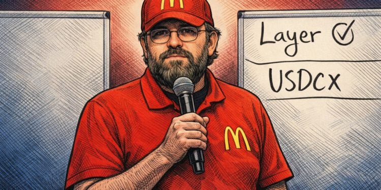 Charles Hoskinson穿麦当劳制服宣布：LayerZero确认部署Cardano 隐私链Midnight三月上线