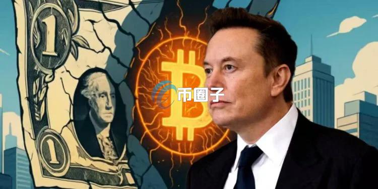 马斯克：美国债务危机将推升比特币价格！能源才是真货币
