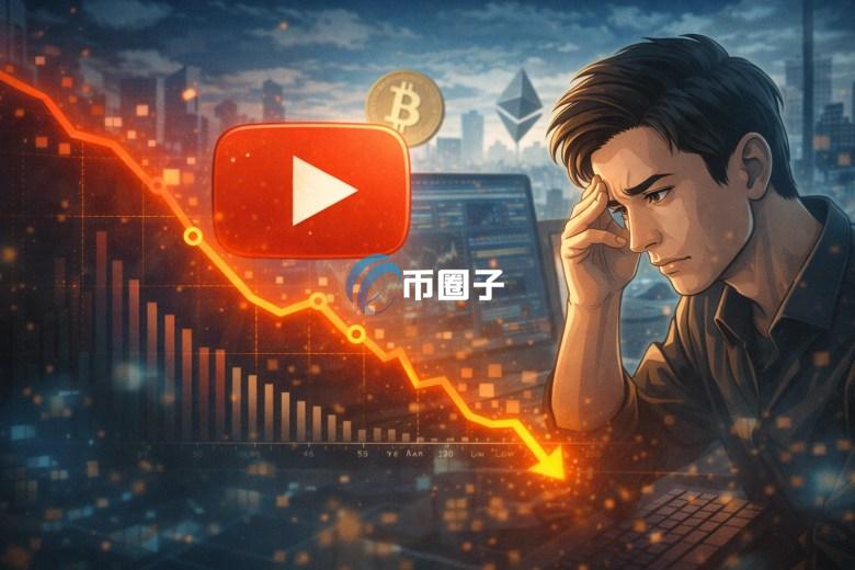 YouTube加密货币相关流量大跌！但Santiment数据显示比特币社交情绪正在转正
