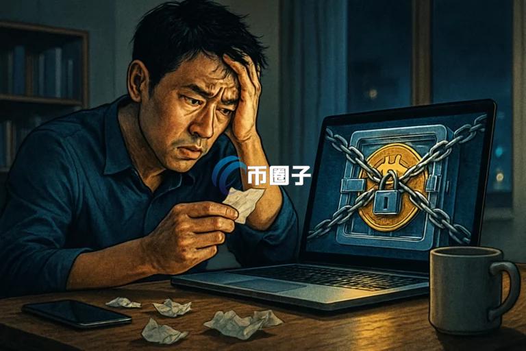 一台湾网友五年前将1.5BTC转入火币钱包 却因私钥遗失拿不到比特币