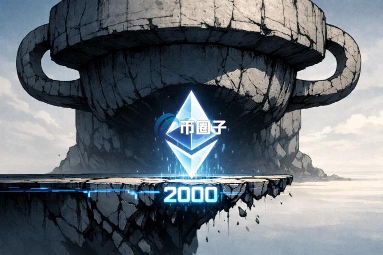 以太坊技术面与链上数据皆转弱！Cointelegraph：反向杯柄形态浮现 恐跌破2000美元