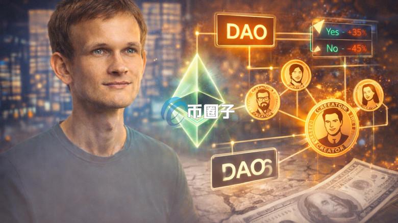 V神提出提出全新创作者代币模型：DAO策展+预测市场 让优质内容脱颖而出