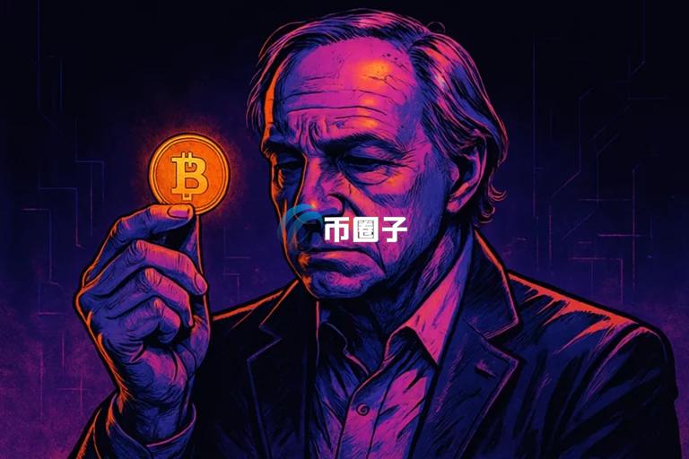 桥水基金达利欧：比特币持仓仅占投资组合1%！比特币难成主要国家储备货币