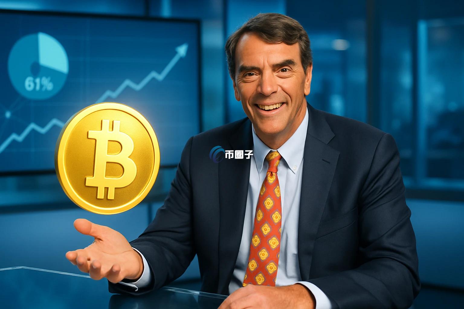 创投大佬Tim Draper：比特币长期主导加密货币趋势不变！山寨币反而是推手
