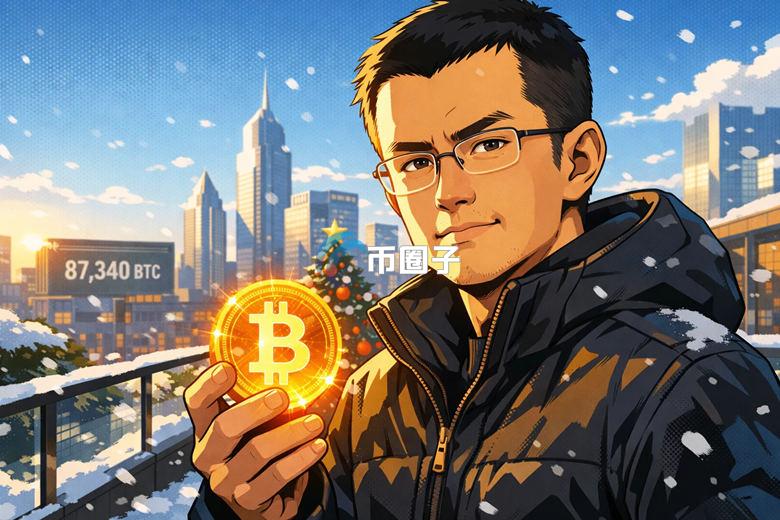 币安创始人赵长鹏：大家圣诞快乐！早就买了比特币的人是在恐惧中买入