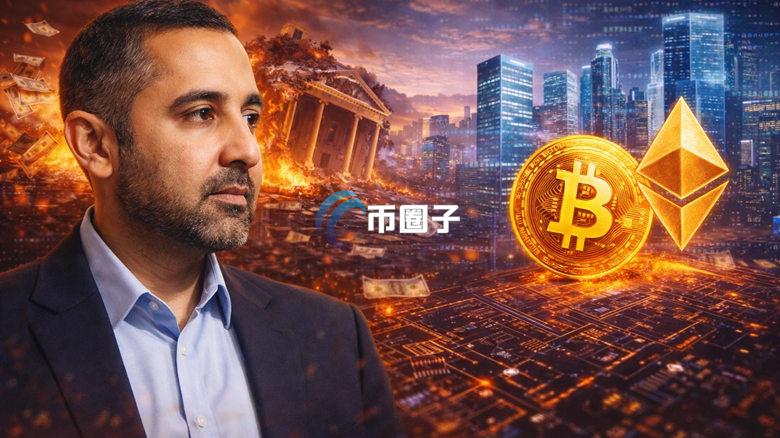 Coinbase前CTO Balaji Srinivasan高呼：从未如此看好加密货币 代码秩序正崛起