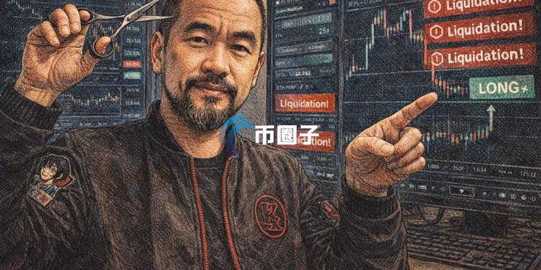 爆仓之王黄立成晒自剪头发照片：省下的理发钱拿去做多以太坊