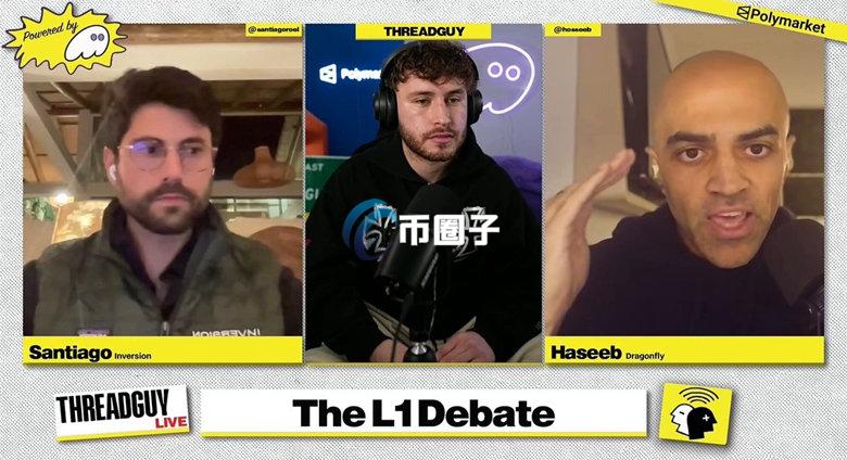 Inversion创始人和Dragonfly合伙人激烈争论L1是否被严重高估？以太坊难以再创新高？
