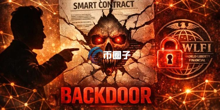 孙宇晨公开指控WLFI在智能合约中暗植后门黑名单：单方面冻结、没收代币！我是最大受害者