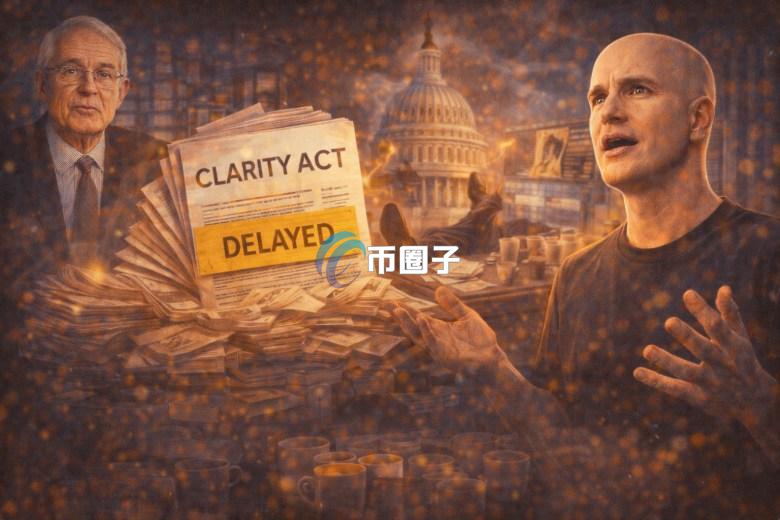 彭博：CLARITY法案将延期！Coinbase CEO Brian Armstrong：比现状更糟