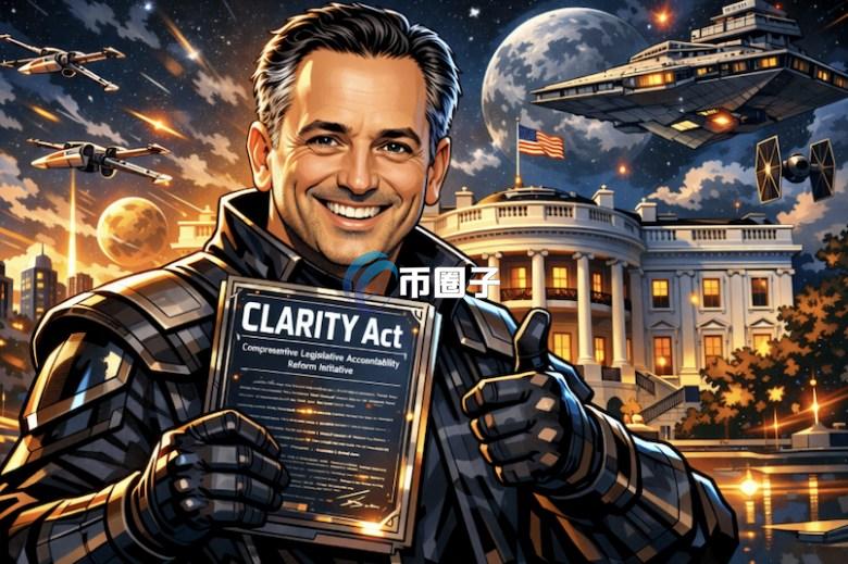 美国AI加密货币沙皇David Sacks：CLARITY Act预计2026年1月在参议院启动修法