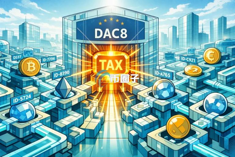 欧盟最新数字资产税法DAC8指令元旦生效 将加密货币交易纳入税务信息自动交换