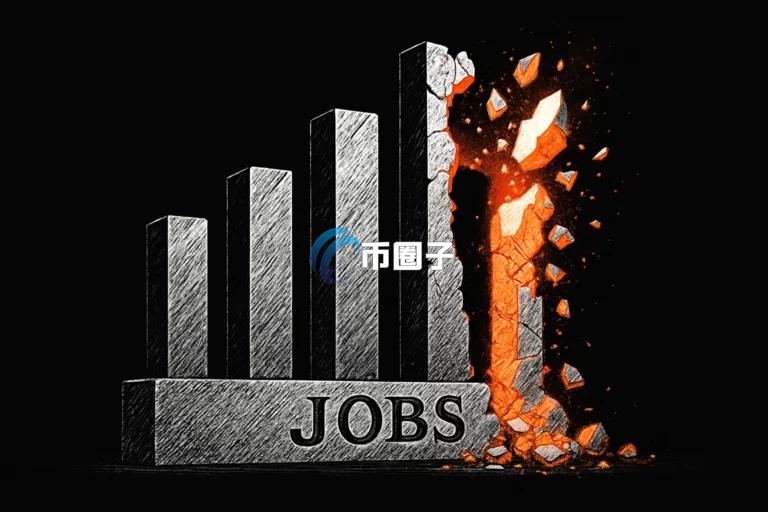 美国非农就业数据大幅下修！比特币、以太坊等加密货币普跌 美股逆势上涨