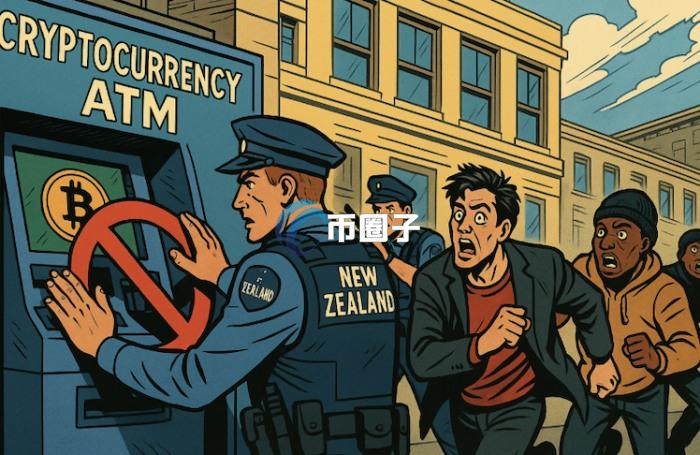 新西兰即将禁用全国221台加密货币ATM 并对国际汇款设定上限