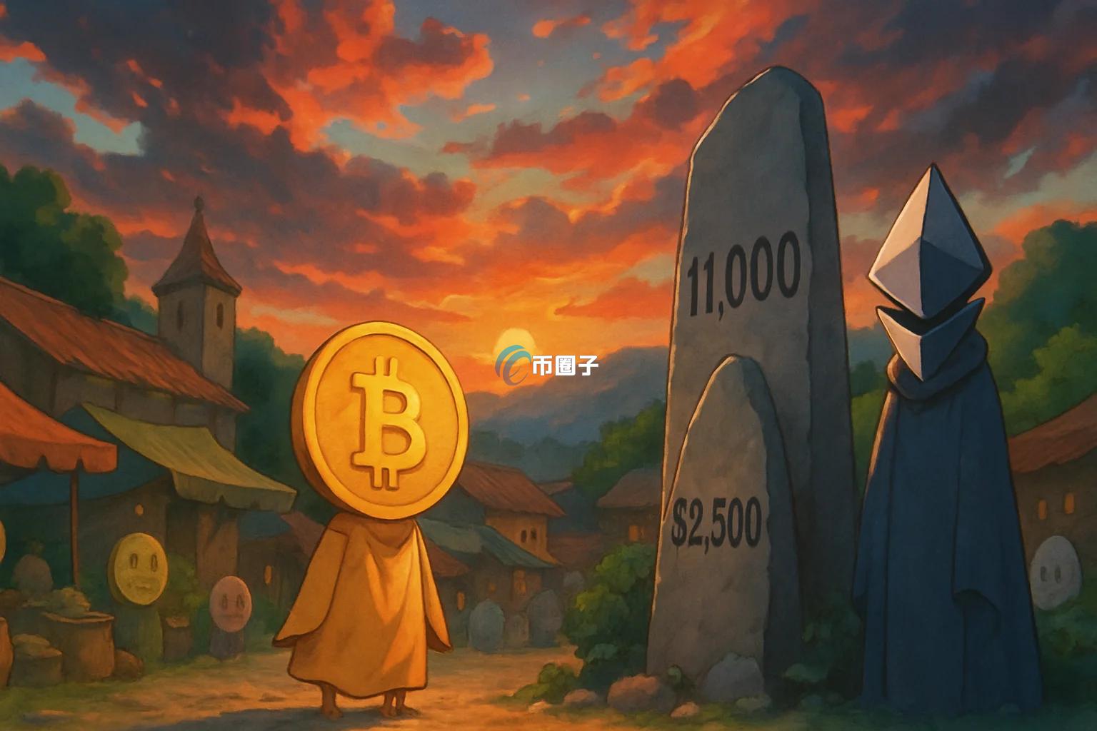 比特币在10.5万美元附近盘整、力图突破阻力！以太坊则稳守2500美元