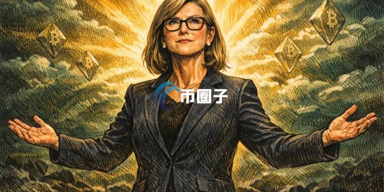 Cathie Wood旗下方舟两天买入440万美元Bullish股票 公司持有约24300枚比特币