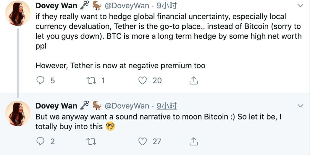 Twitter精选:比特币上涨是因为中国人在购买?并没有! Twitter精选:比特币上涨是因为中国人在购买?并没有!