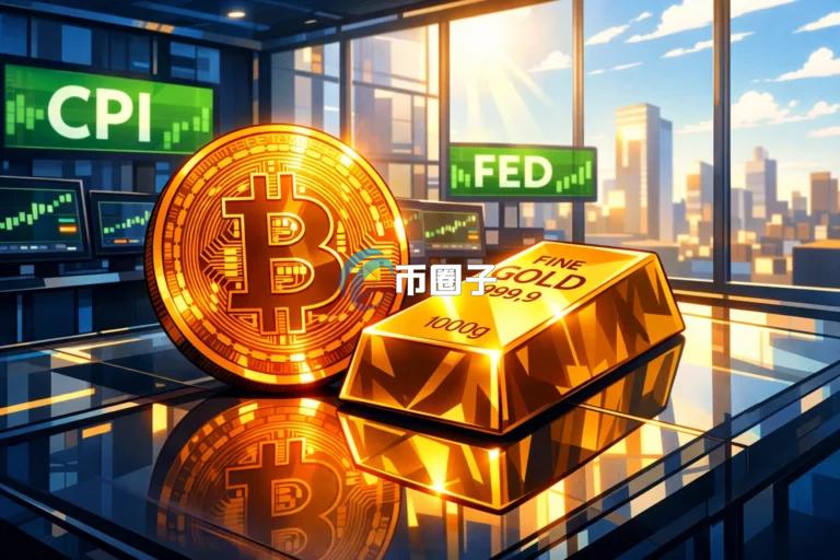 美国12月CPI符合预期！黄金与白银双双创历史新高 比特币、以太坊齐出现短线反弹