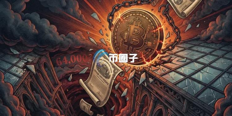 比特币一度跌破6.4万美元、以太坊跌幅相对较小！美股科技股成重灾区 IBM暴跌13%