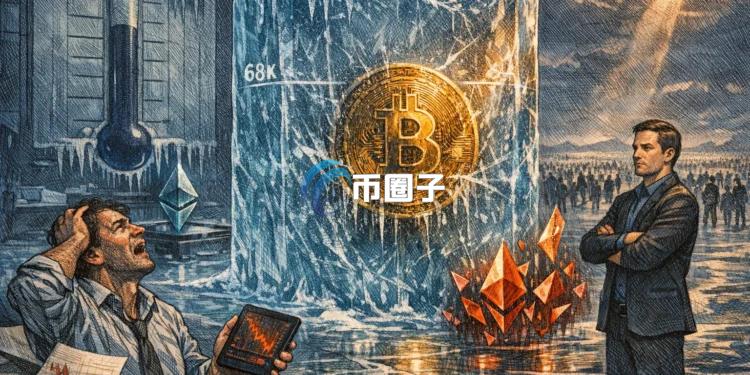 比特币冲6.9万美元后下跌！全网24小时逾11.6万人爆仓2.89亿 空单占比54%